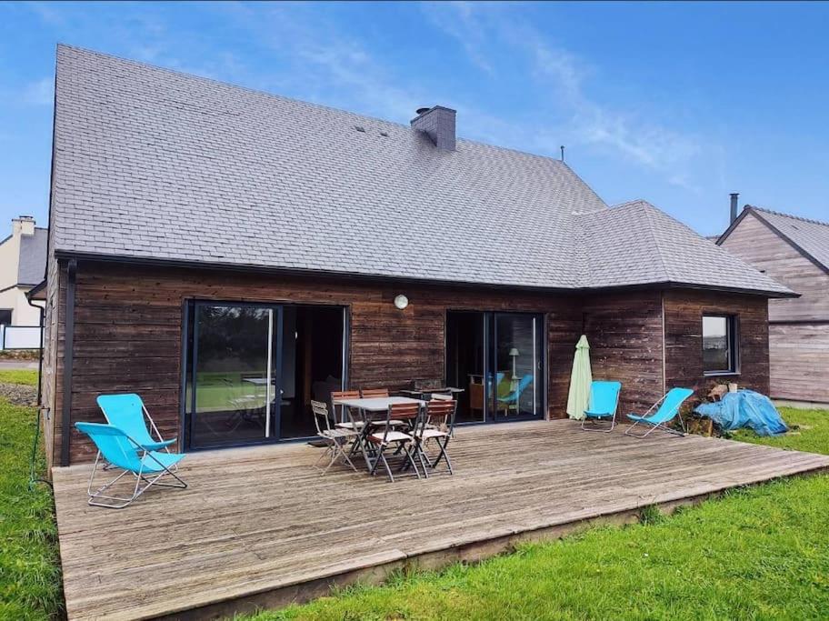 Belle Maison En Bois Perros - La Lande Eksteriør billede